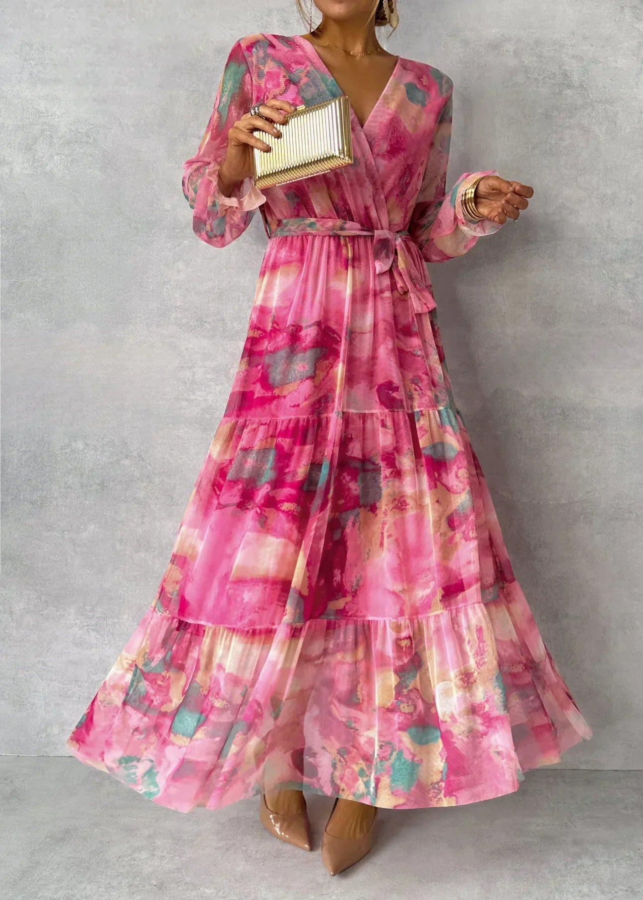 Faith - Floral Maxi Dress