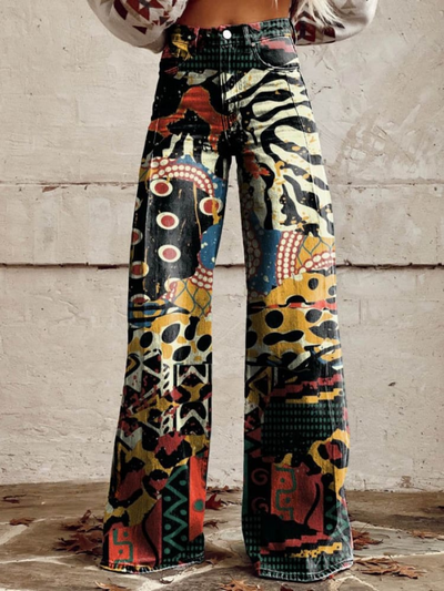 Élodie - Chic Artistic Trousers