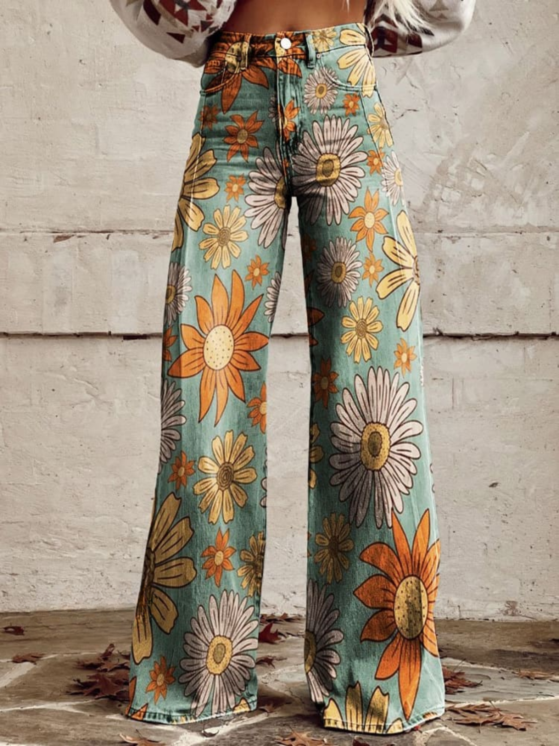 Cirilla - Summer Floral Palazzo Pants