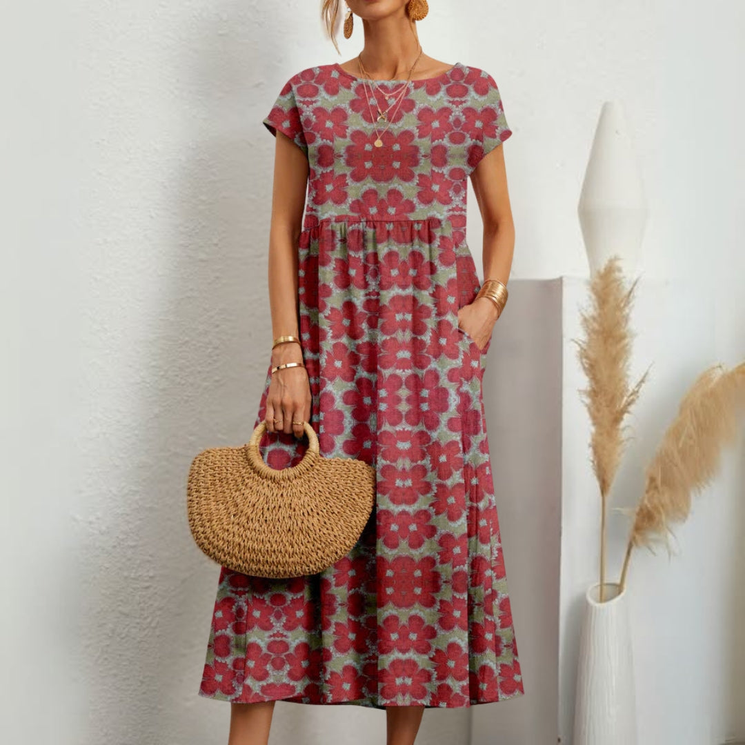 Valencia™  | Chic Floral Dress