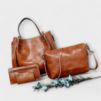 Lublanca - 4-Piece Vintage Bag Set