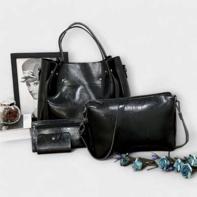 Lublanca - 4-Piece Vintage Bag Set