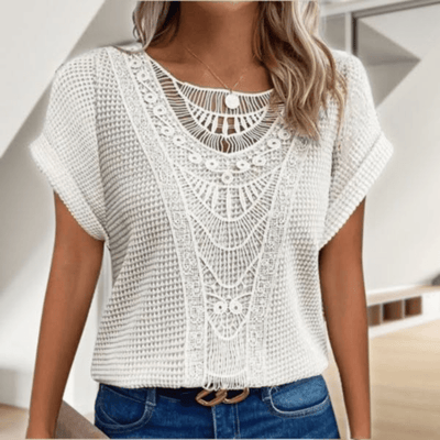 Pearl™ | Elegant Ibiza Style Blouse
