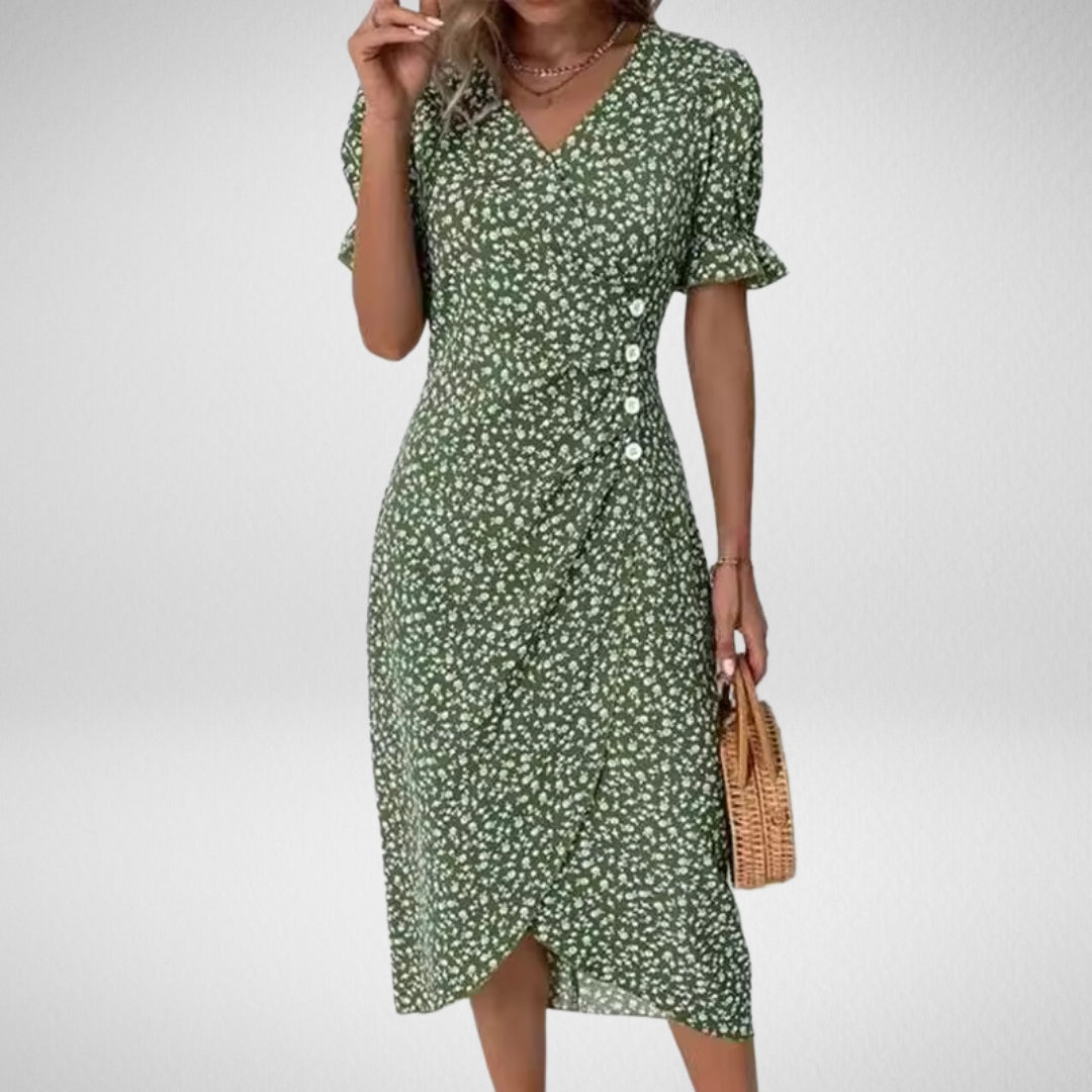 Judith™ | Elegant Floral Dress