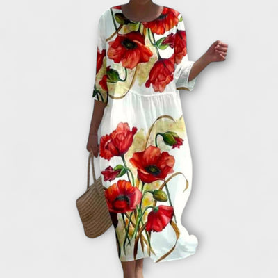 Hayley™ | Stylish Floral Maxi Dress