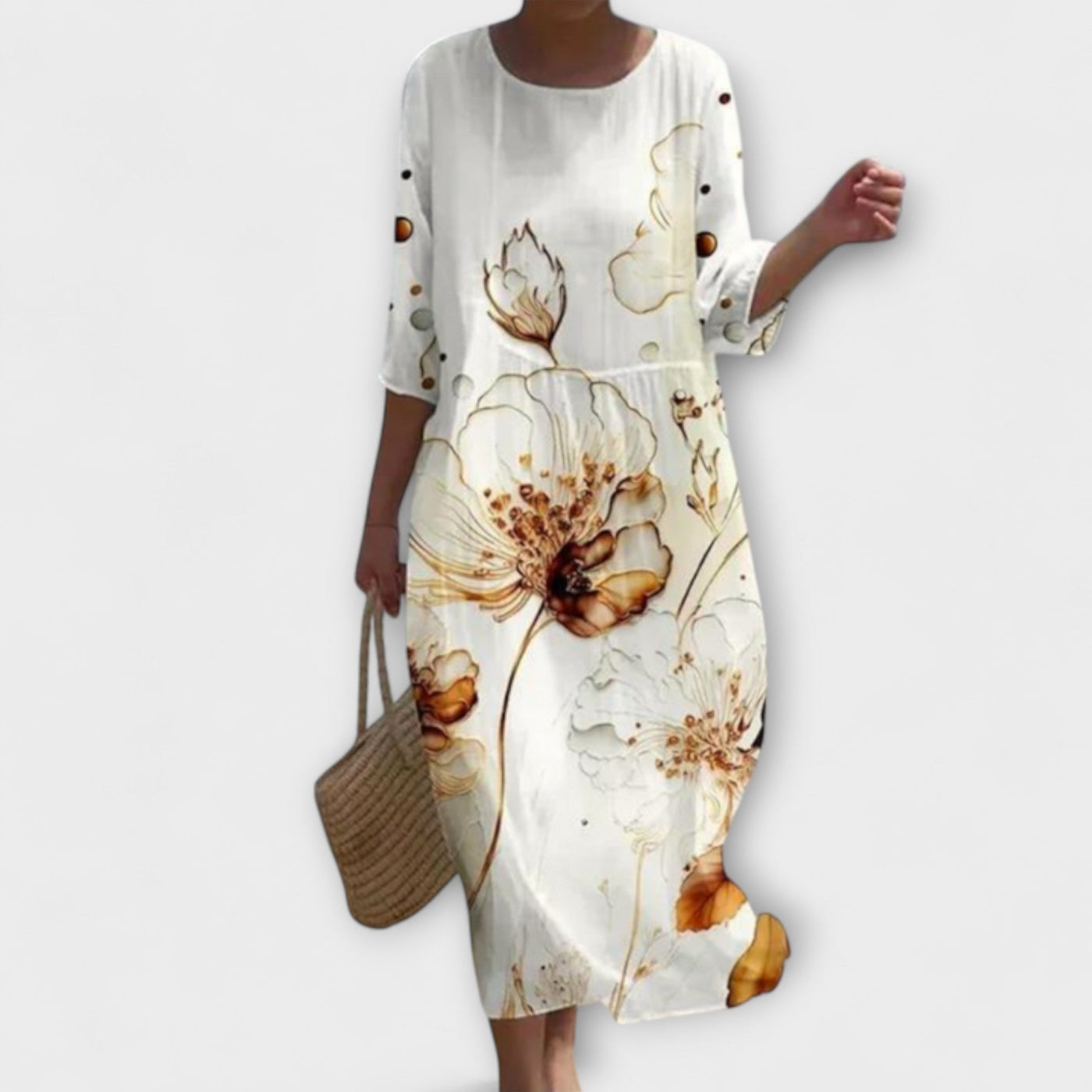 Hayley™ | Stylish Floral Maxi Dress