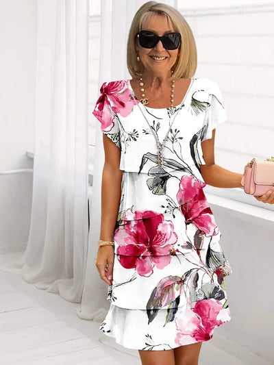 Michelle – Elegant Floral Maxi Dress