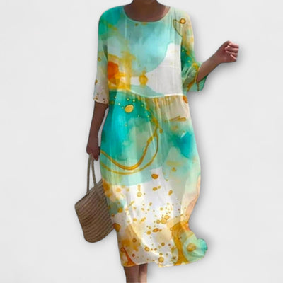 Hayley™ | Stylish Floral Maxi Dress