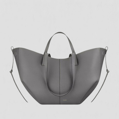 Pernilla – Shaped Tote Bag with Side Gathering