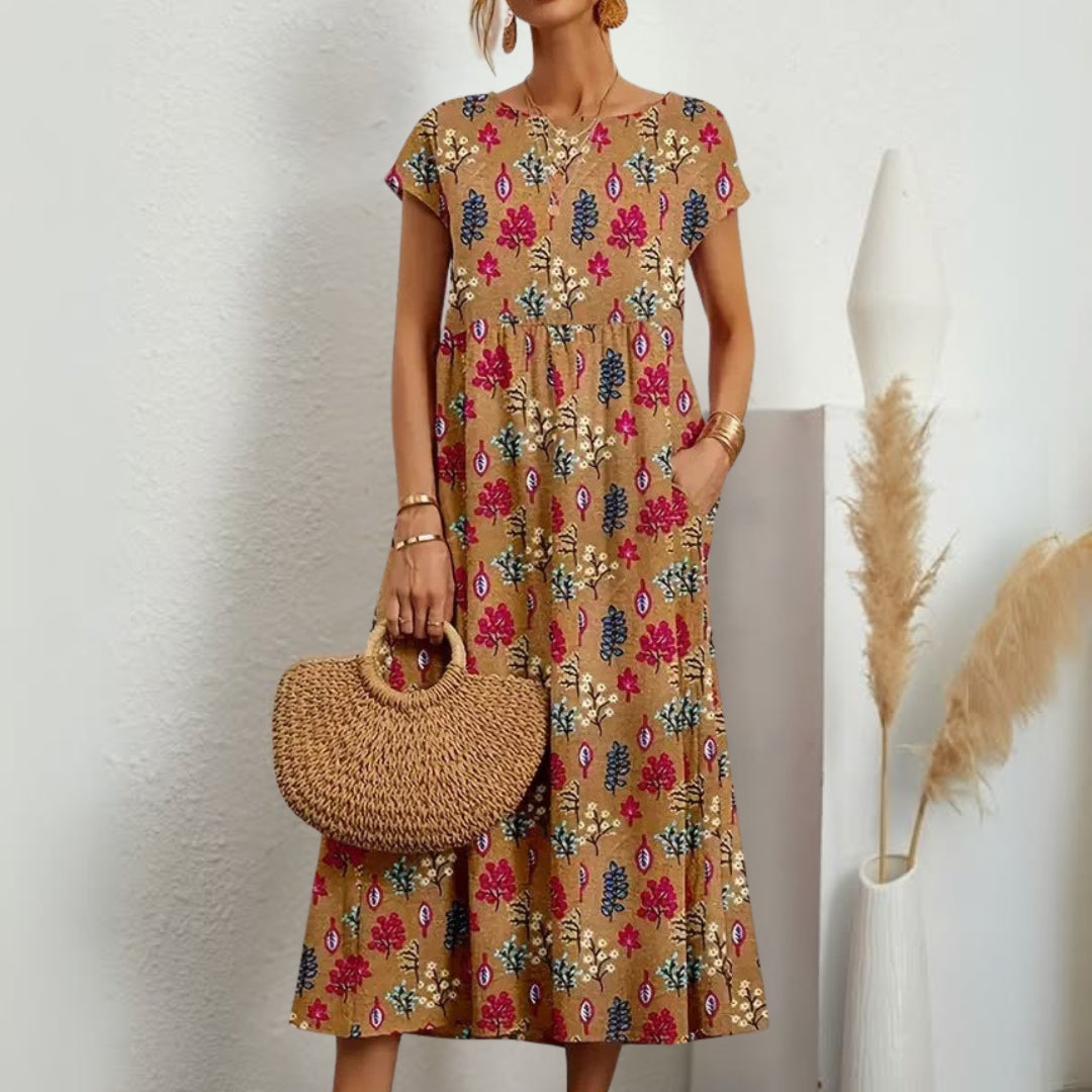 Valencia™  | Chic Floral Dress