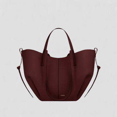 Pernilla – Shaped Tote Bag with Side Gathering