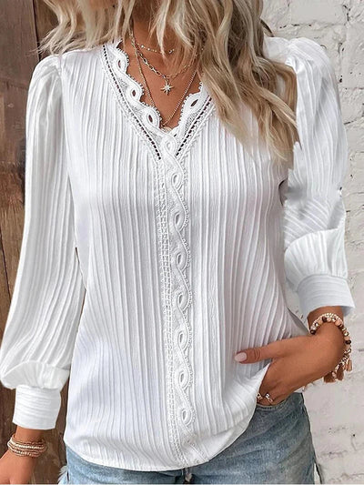 Andrea™ | Elegant Pullover Blouse