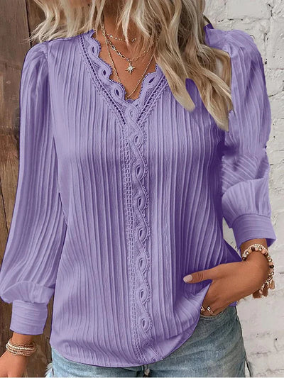 Andrea™ | Elegant Pullover Blouse