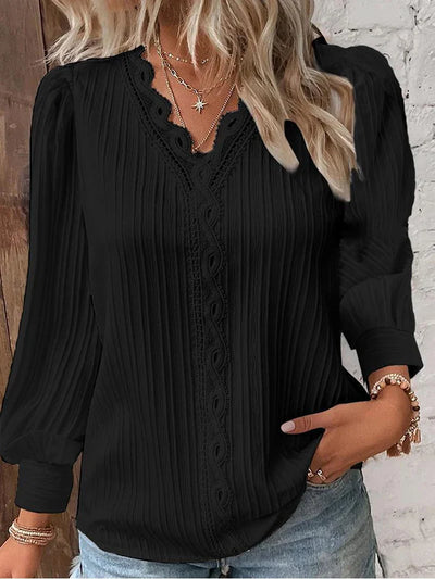 Andrea™ | Elegant Pullover Blouse