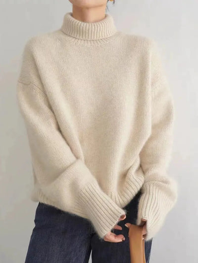 Isabella - High Neck Cashmere Sweater