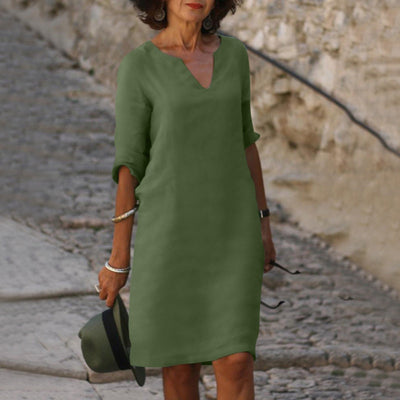 Eulalior | Flowing dress with timeless elegance
