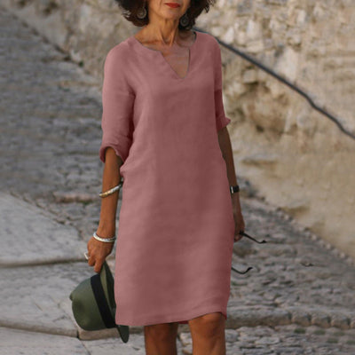 Eulalior | Flowing dress with timeless elegance