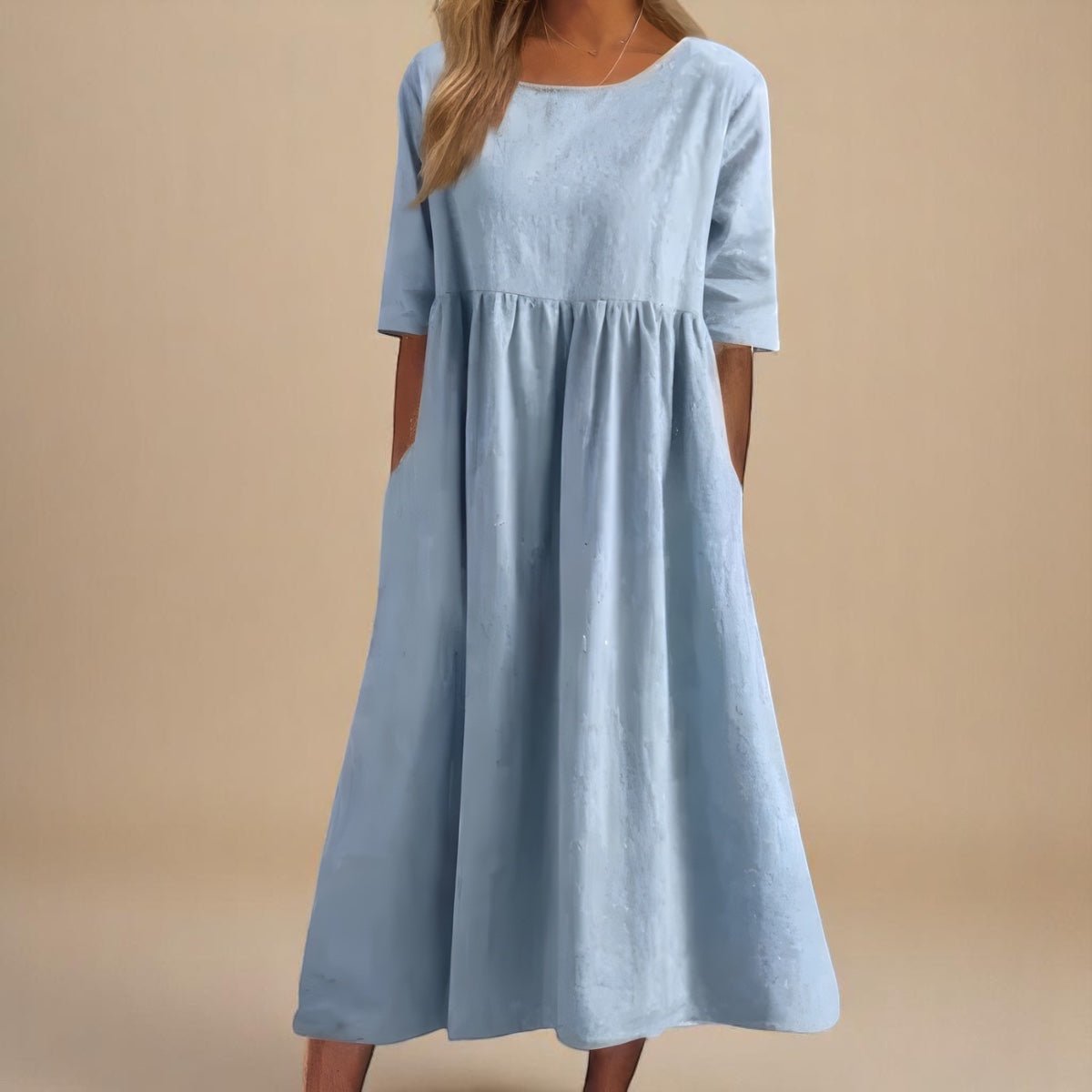 Amélie™ | Soft Cotton Pocket Dress