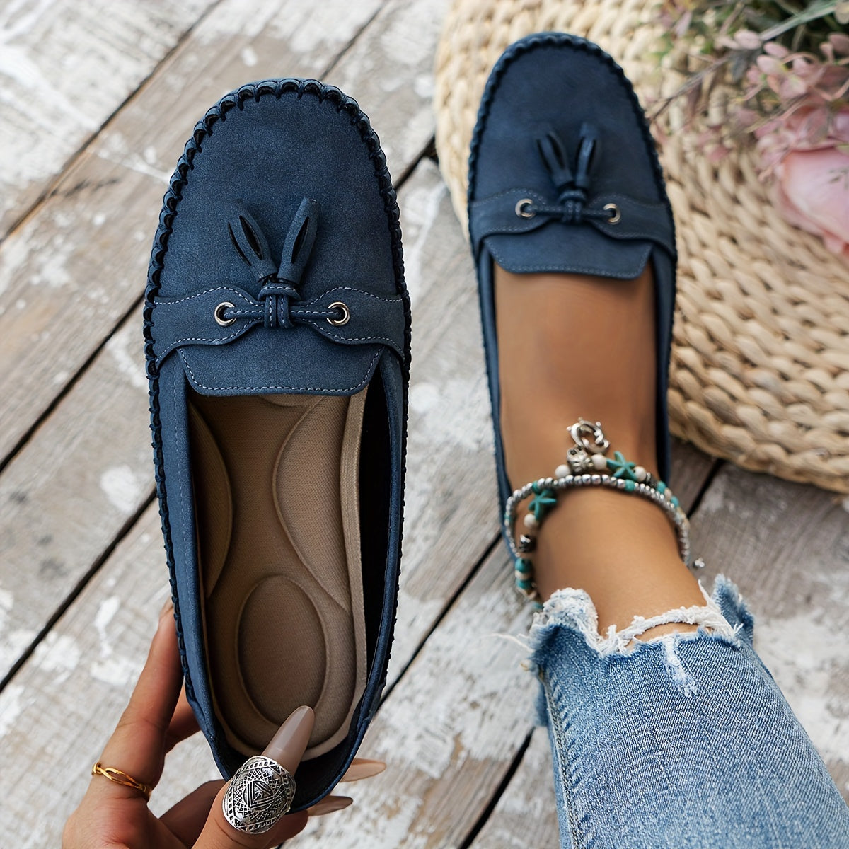 Nadine – Classic Tassel Loafers