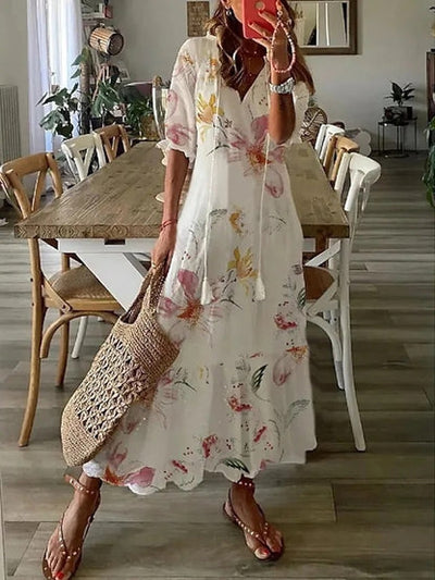 Amalia™ | Boho Vintage Summer Dress
