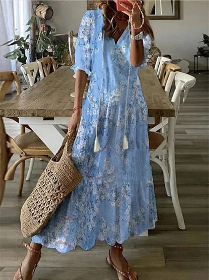 Amalia™ | Boho Vintage Summer Dress