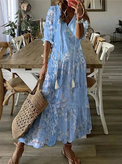 Amalia™ | Boho Vintage Summer Dress
