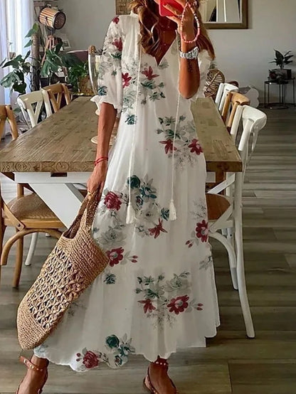 Amalia™ | Boho Vintage Summer Dress